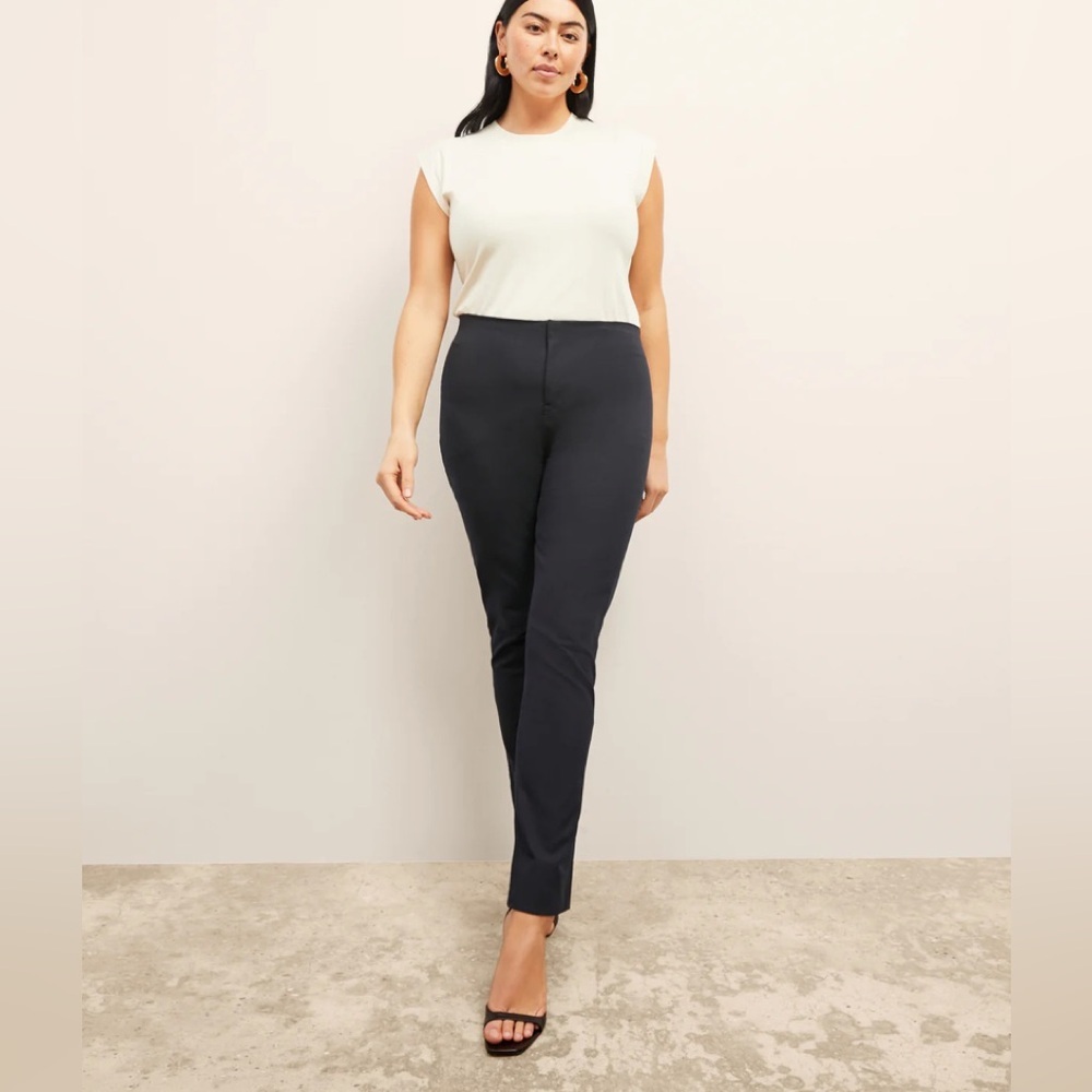 MM Lafleur The hockley jean pants- better than denim in INK navy blue size 12